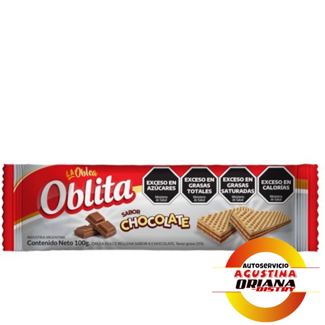GALLETITAS OBLITA CHO 100G