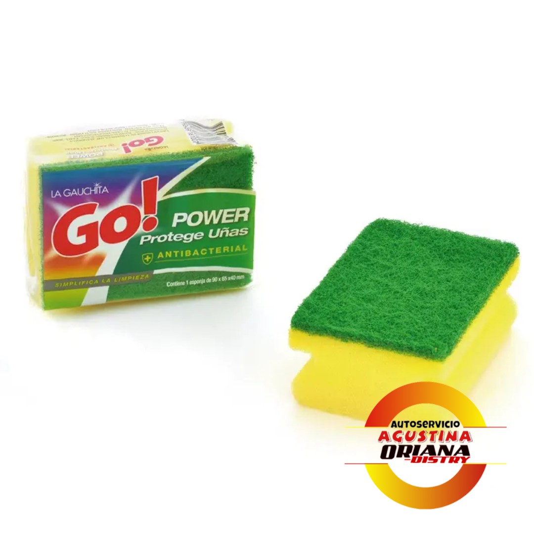 ESPONJA GO! POWER UÑAS
