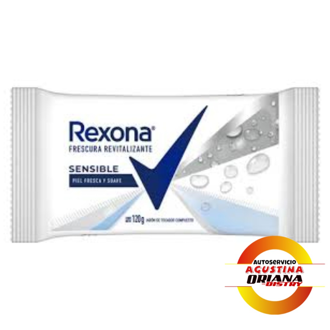 JABON REXONA 120G SENSIBLE