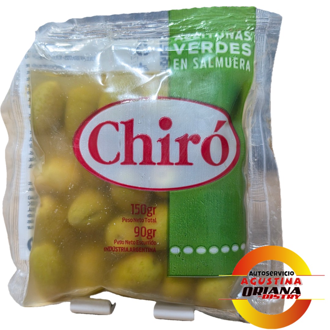 ACEITUNAS 90G CHIRO