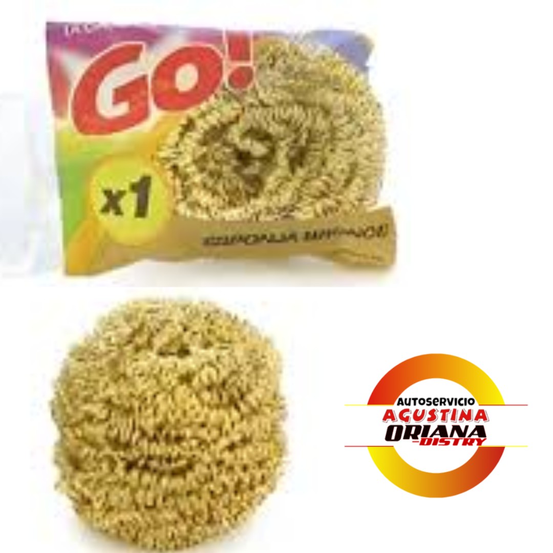 ESPONJA GO! RULITO BRONCE