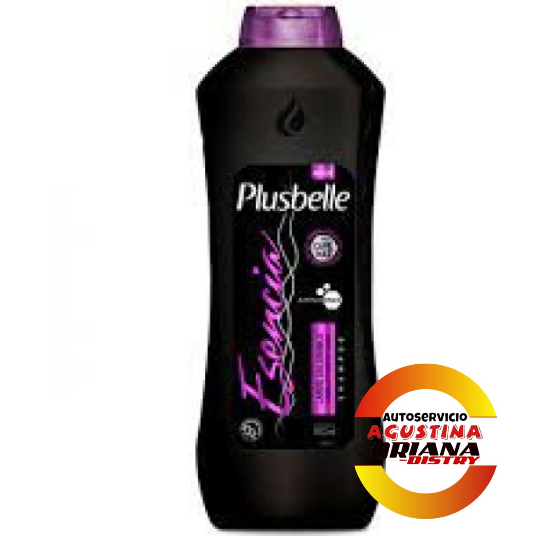 SHAMPOO PLUSBELLE NEGRO 1L RESTAURACION