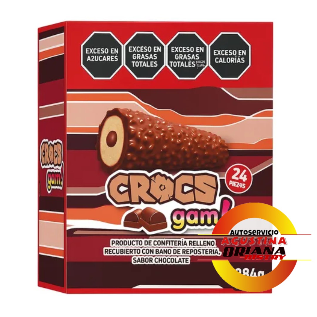 CROC-CHOC 384G CHOCOLATE