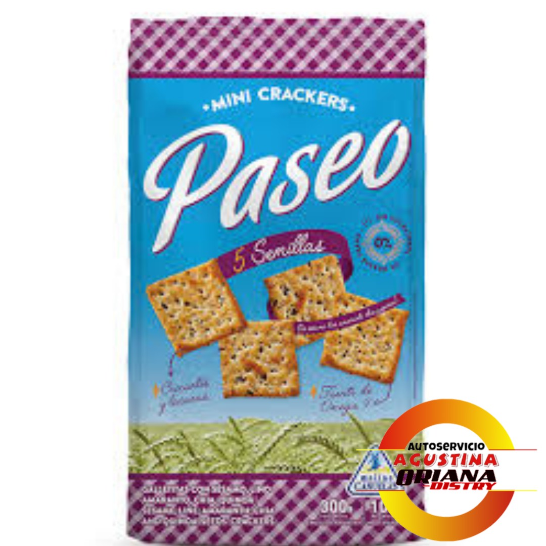 GALLETITAS PASEO 5 SEMILLAS