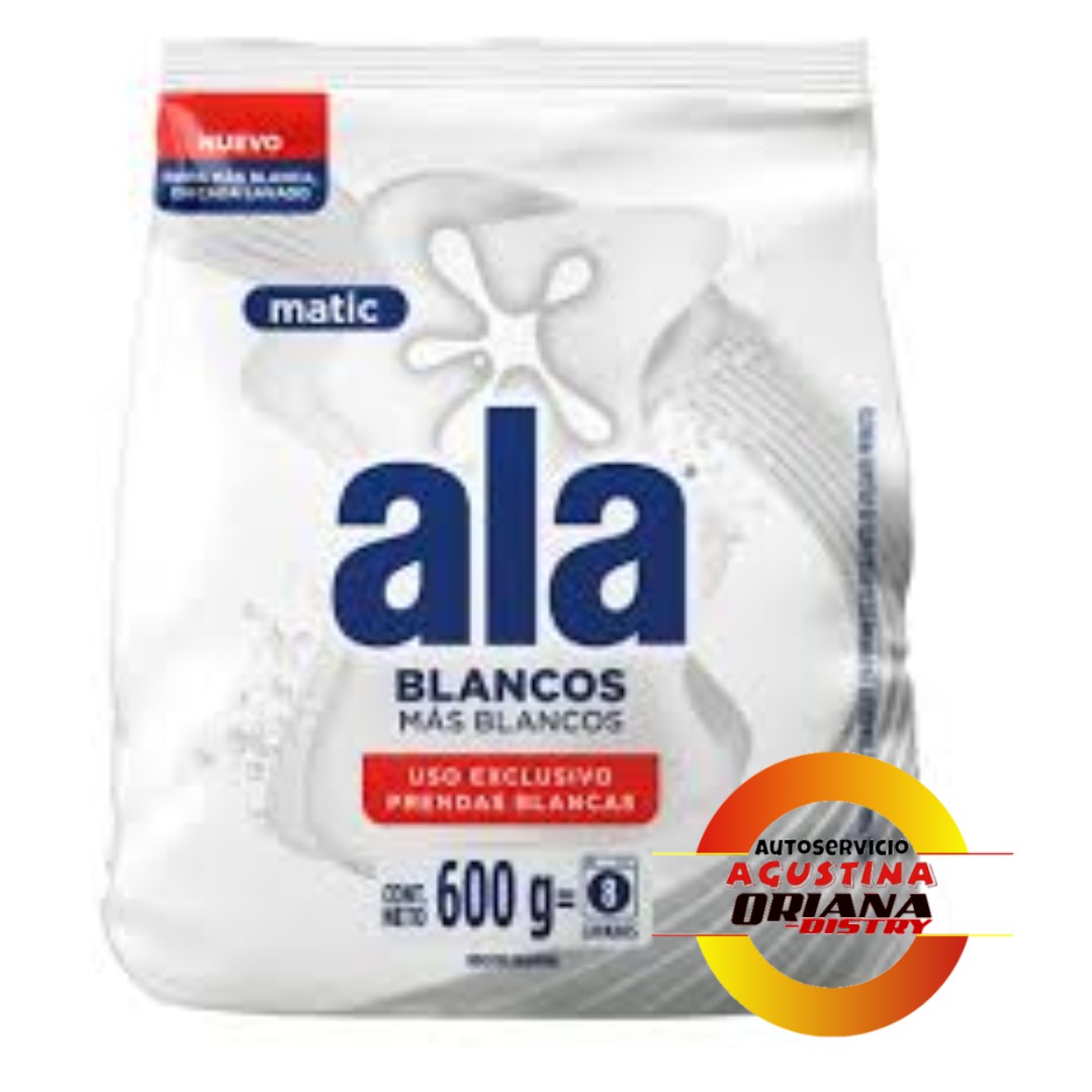 JABON POLVO 600 ALA  BLANCOS MAS BLANCOS