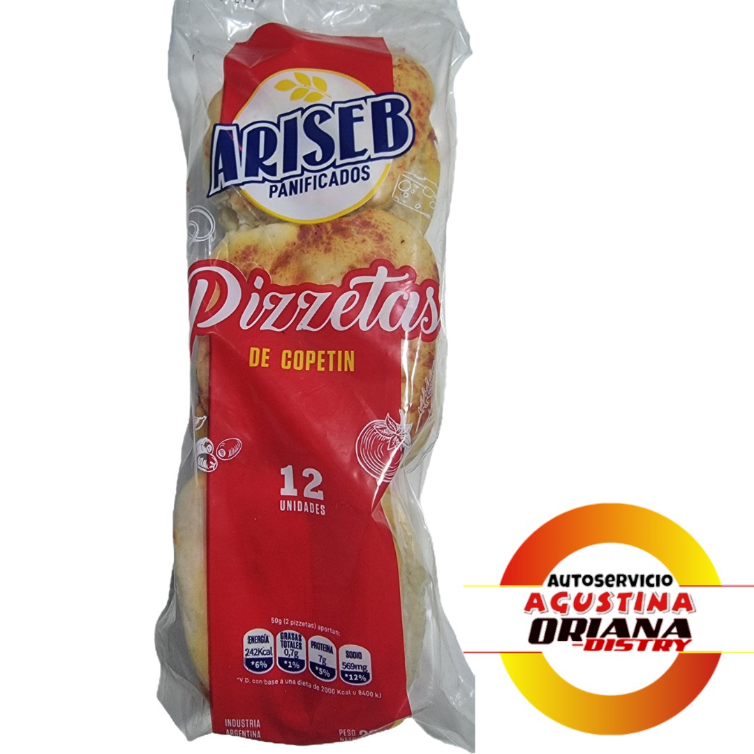 PIZZETAS ARISEB X 12 - 280G