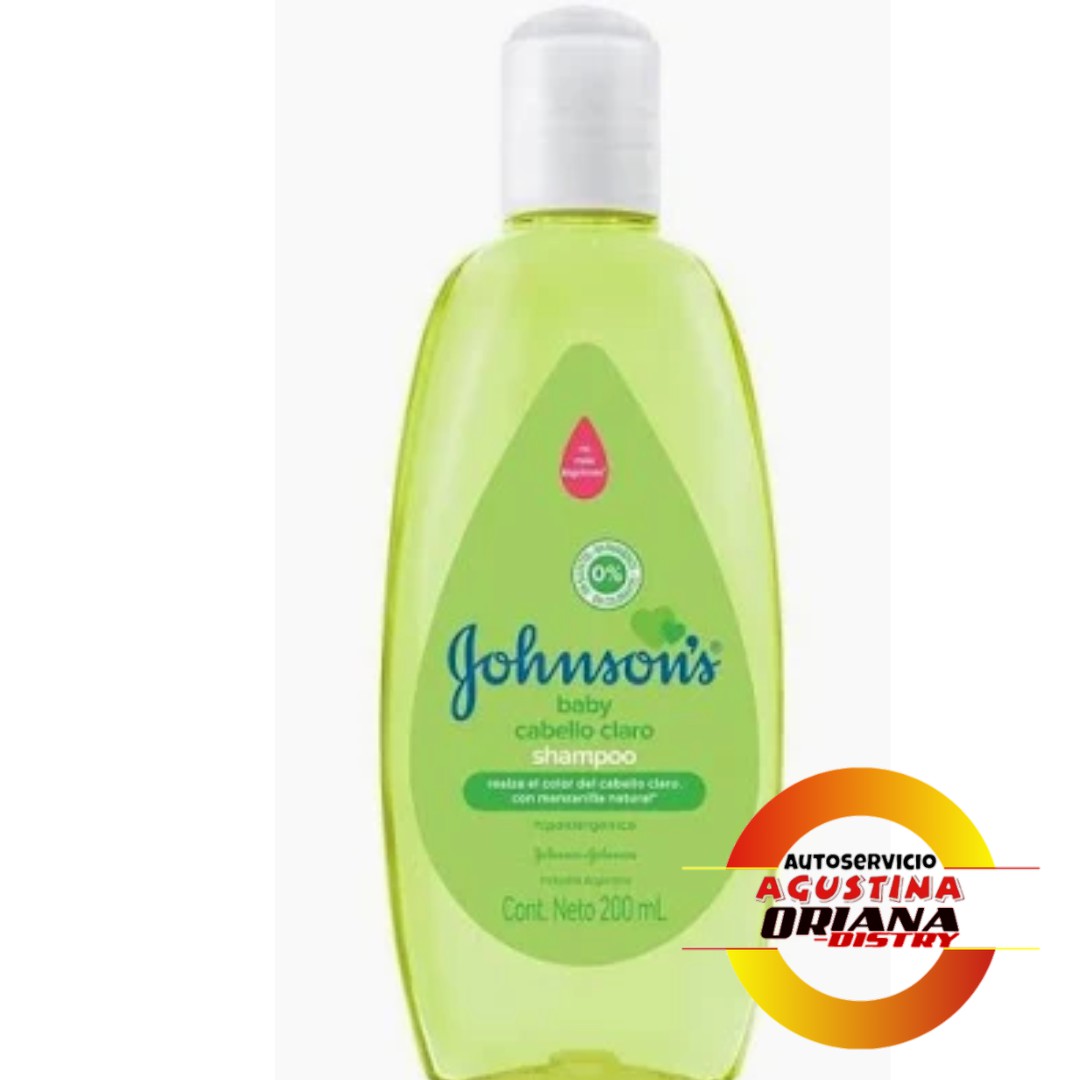 SHAMPOO JOHNSON'S 200ML CABELLO CLARO