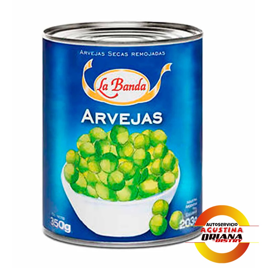 ARVEJAS LA BANDA LATA 350G