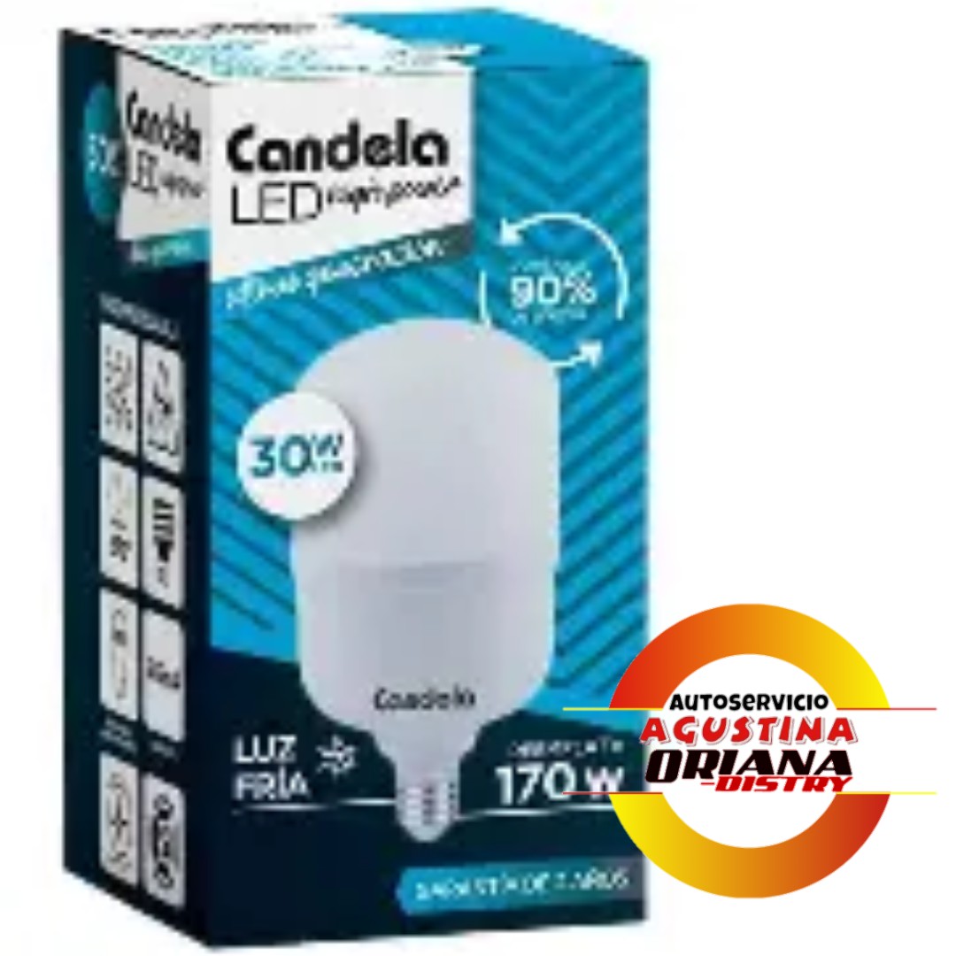 LAMPARA LED 30W CANDELA
