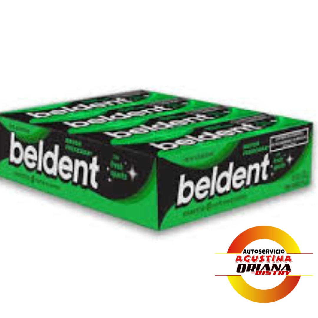 CHICLE BELDENT 20X10G MENTA