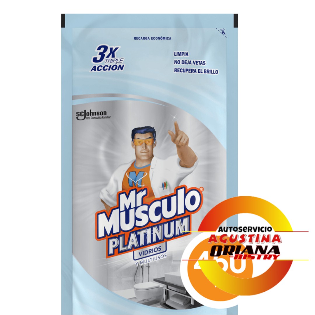 MR MUSCULO VIDRIOS 450ML DOYPAK