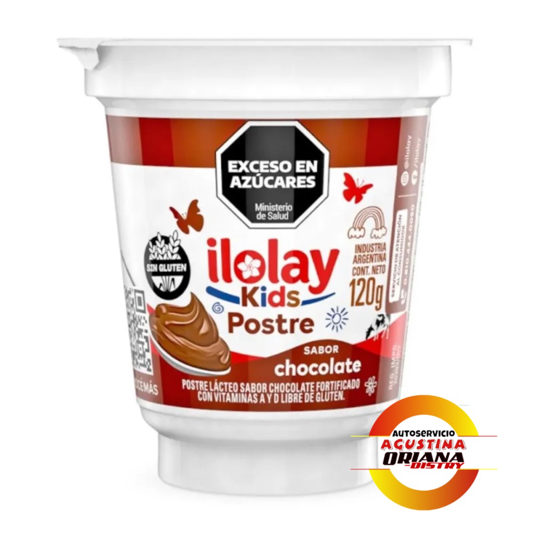 POSTRE ILOLAY CHOCOLATE 120G
