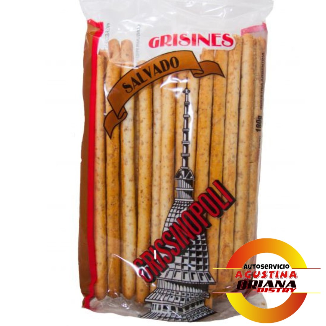 GALLETITAS GRISSINOPOLI 180G SALVADO