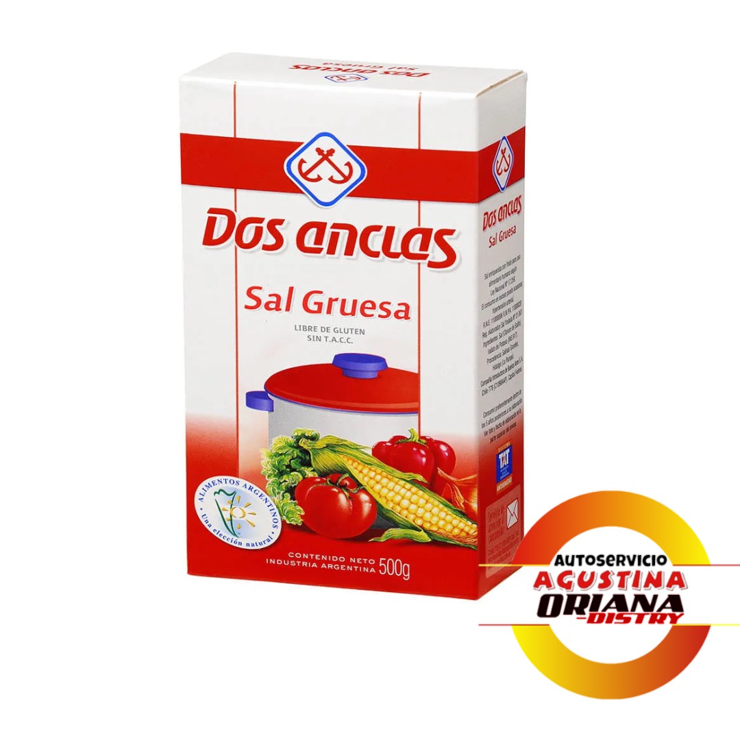 SAL GRUESA 500G DOS ANCLAS CAJA