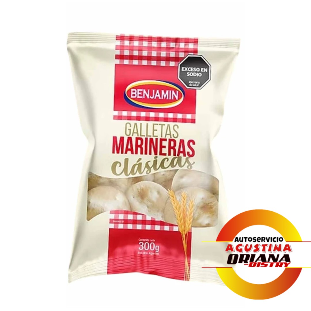 GALLETITAS BENJAMIN MARINERAS 300G CLASICAS