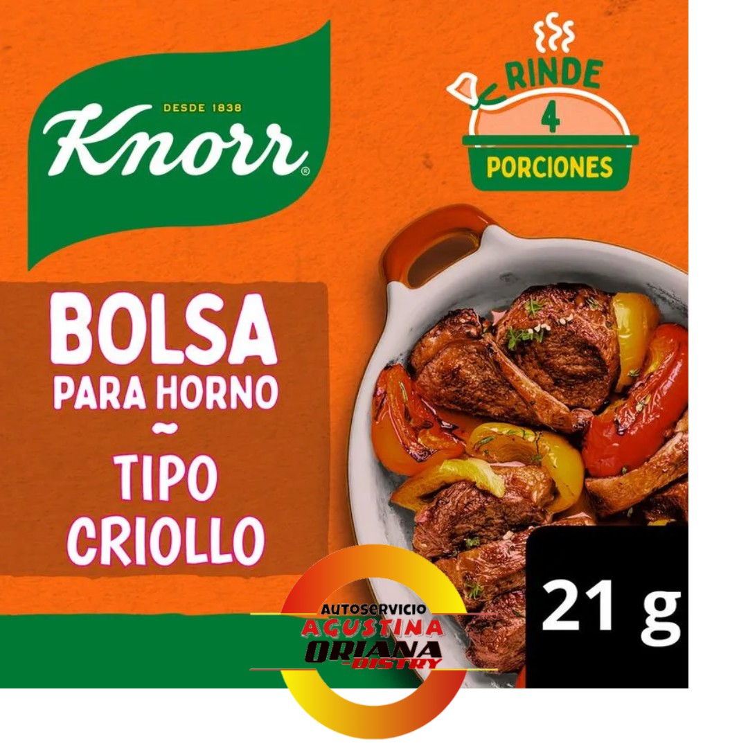 KNORR BOLSA HORNO TIPO CRIOLLO