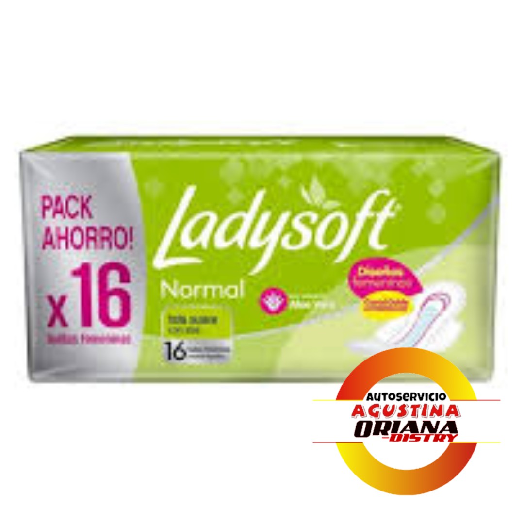 TOALLAS LADYSOFT X 16 VERDE