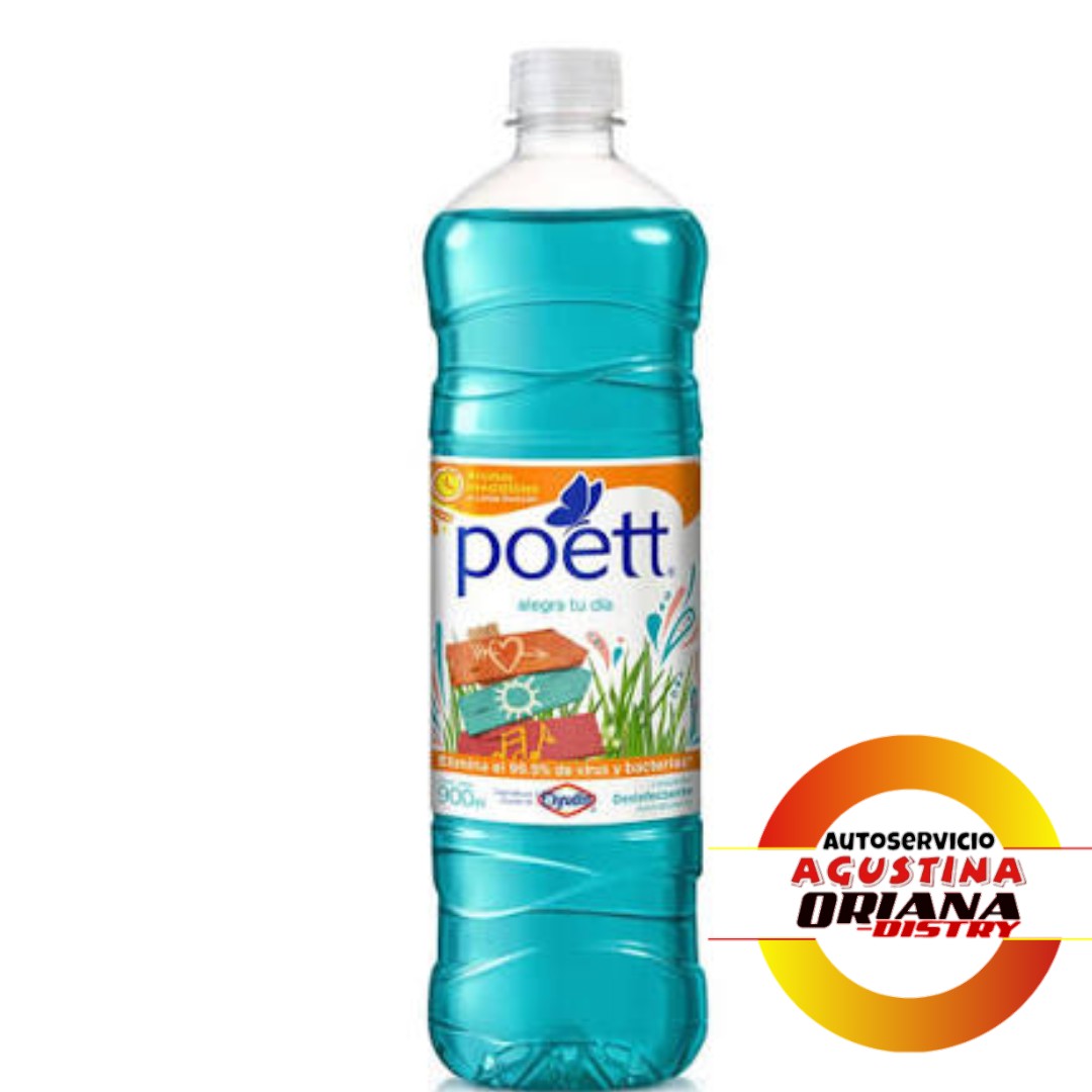 DESINFECTANTE POETT 900CC ALEGRA TU DIA