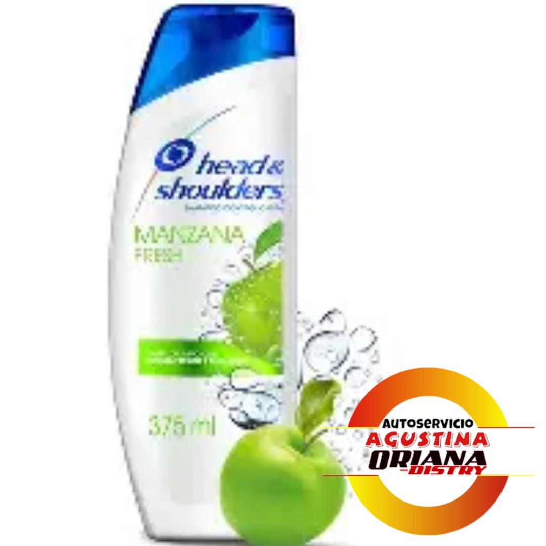 SHAMPOO HEAD & SHOULDERS 375ML MANZANA