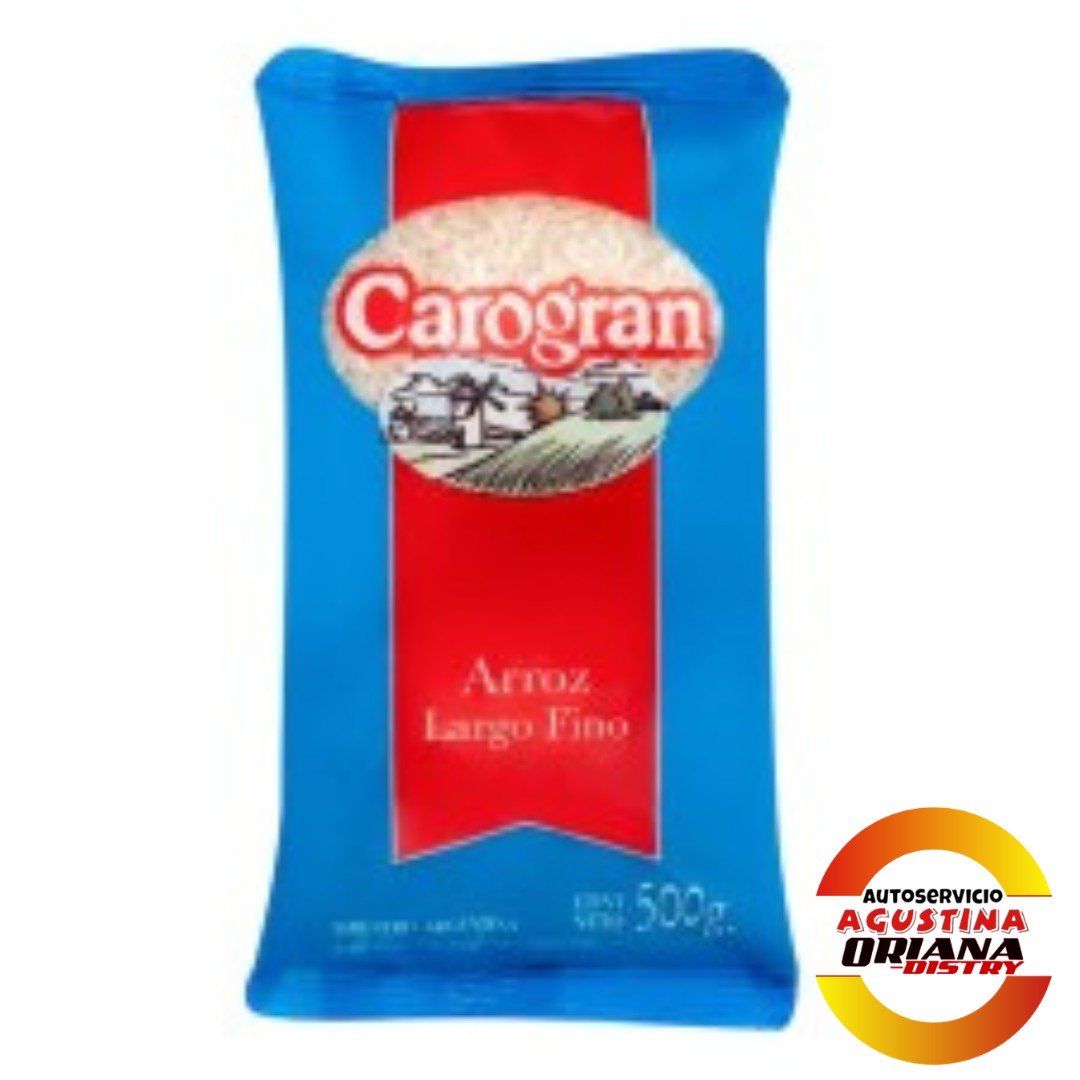 ARROZ 500G CAROGRAN