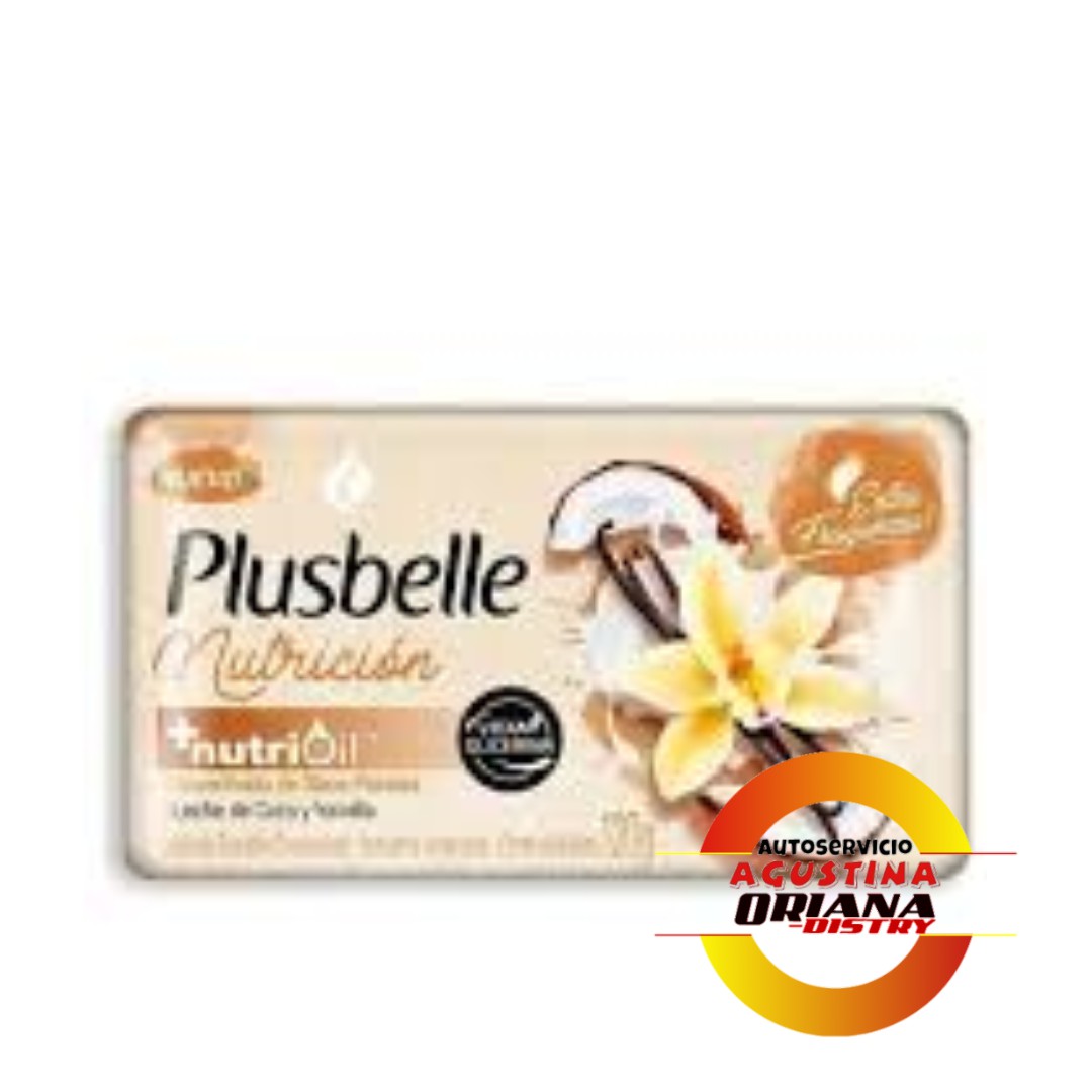 JABON TOCADOR  PLUSBELLE  120G NUTRICION