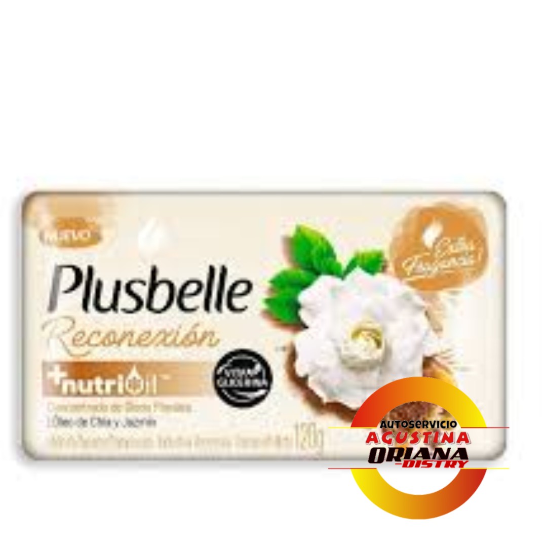 JABON TOCADOR  PLUSBELLE  120G RECONEXCION