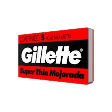 HOJA DE AFEITAR ROJA X CAJA GILLETTE