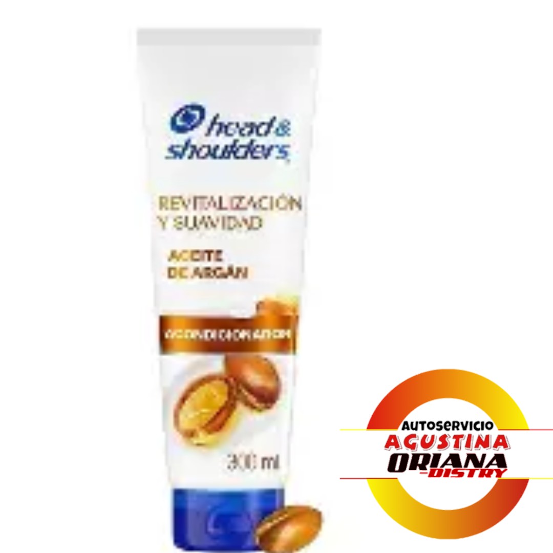 ACONDICIONADOR HEAD & SHOULDERS 300ML REVITALIZ Y SUAVIDAD