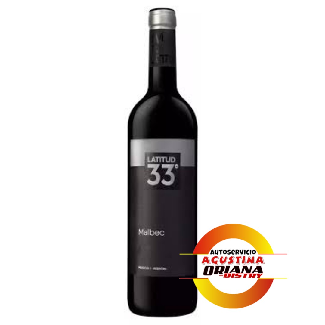 VINO LATITUD 33 MALBEC