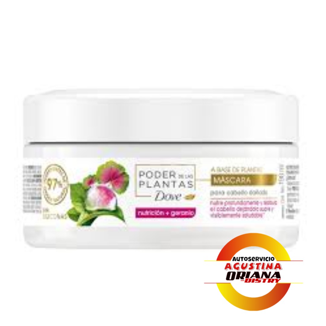 TRATAMIENTO CAPILAR 190G DOVE GERANIO