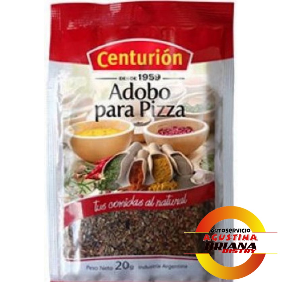 CONDIMENTO PIZZA 25G CENTURION