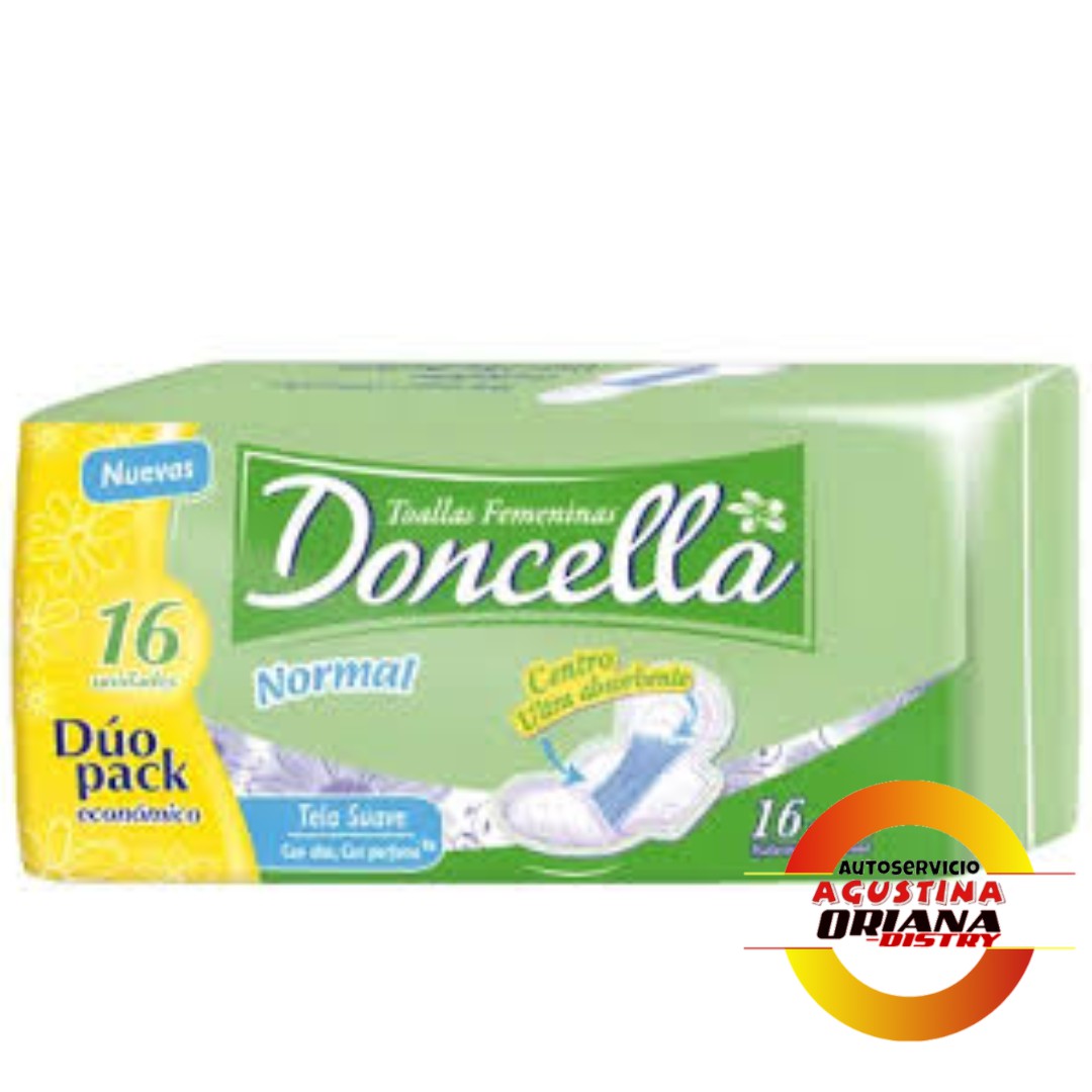 TOALLAS DONCELLA X16 NORMAL VERDE