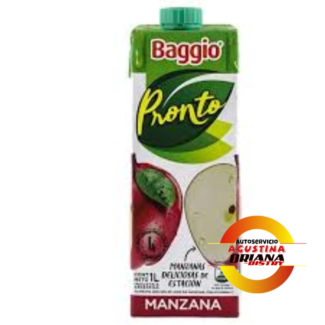 JUGO BAGGIO 1L MANZANA
