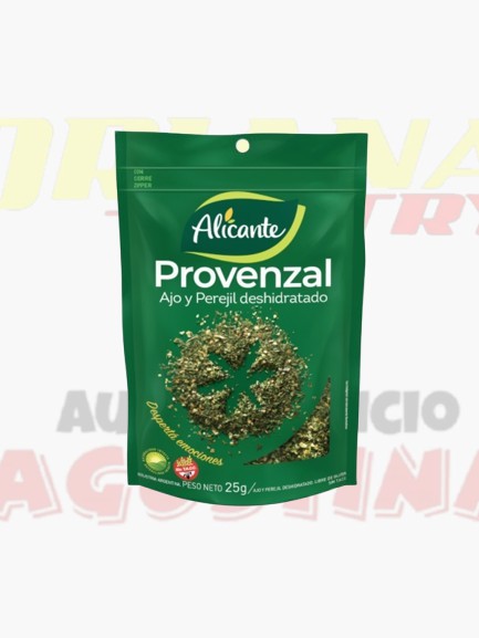 CONDIMENTO PROVENZAL 25G ALICANTE