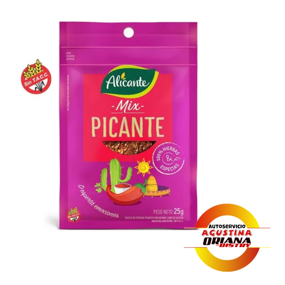 CONDIMENTO ALICANTE MIX PICANTE