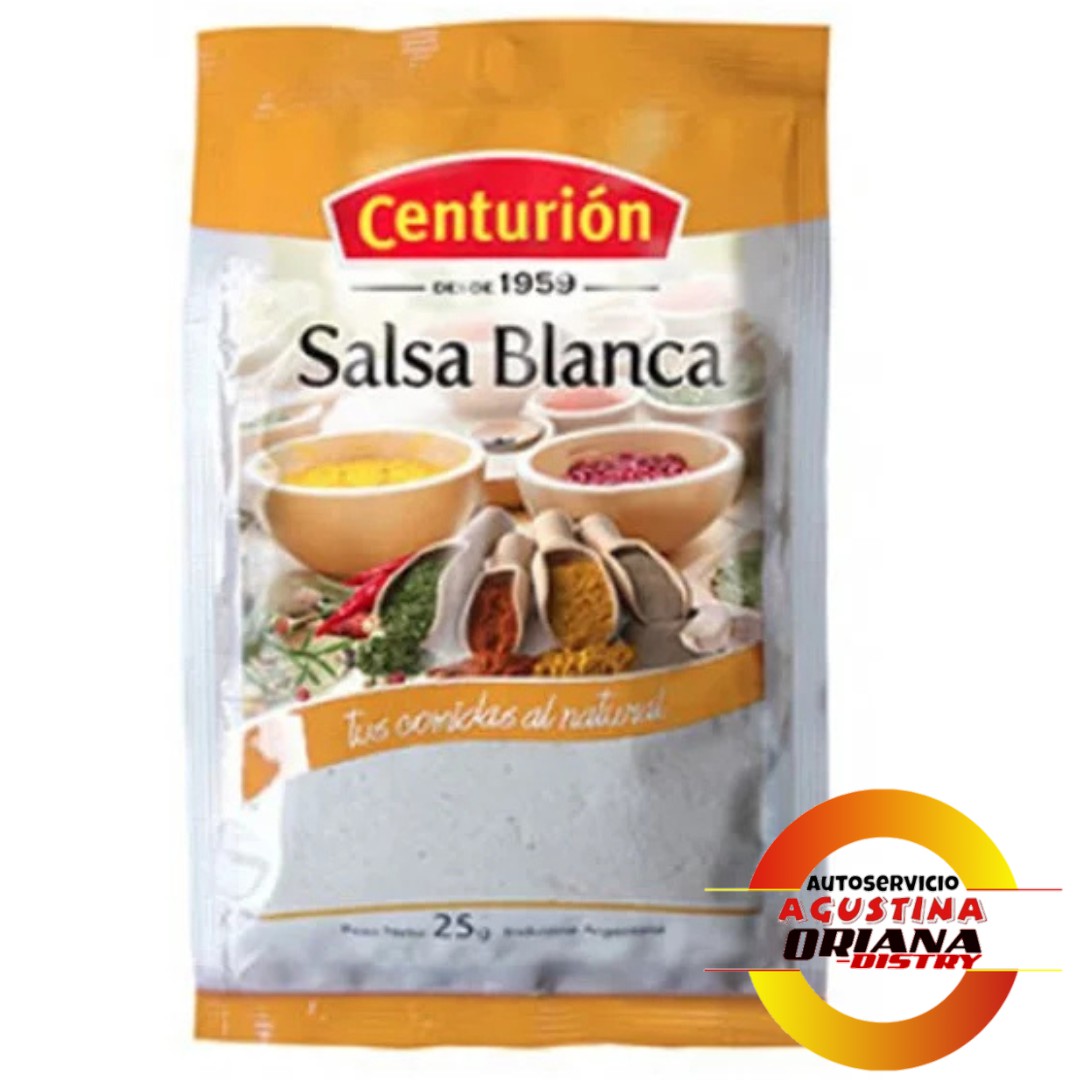 CONDIMENTO SALSA BLANCA 40G CENTURION