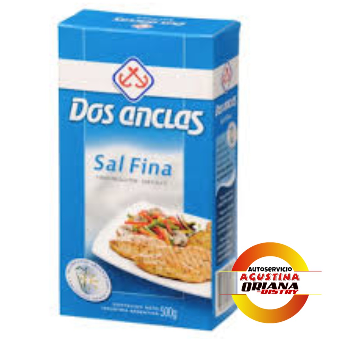 SAL FINA DOS ANCLAS CAJA 500G