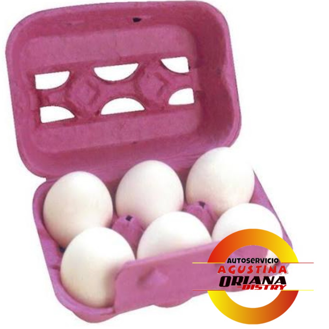 HUEVO MEDIA DOCENA CAJA
