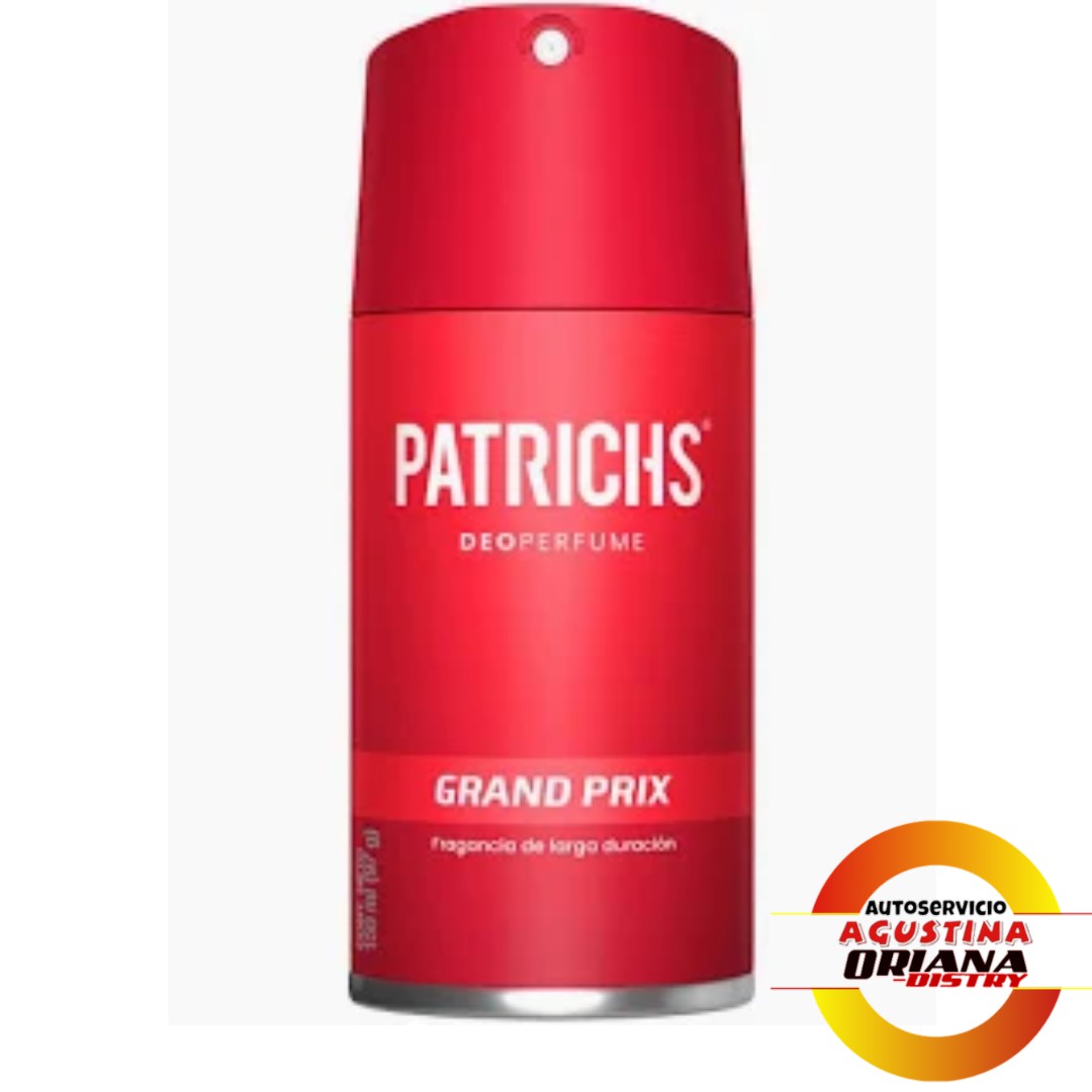 DESODORANTE 164G PATRICHS ROJO