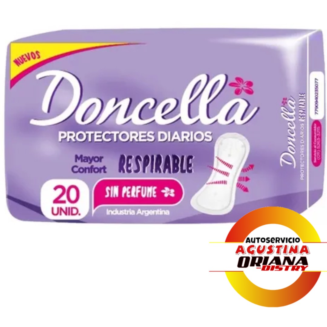 PROTECTORES DONCELLA VIOL 20UN RESPIRABLE