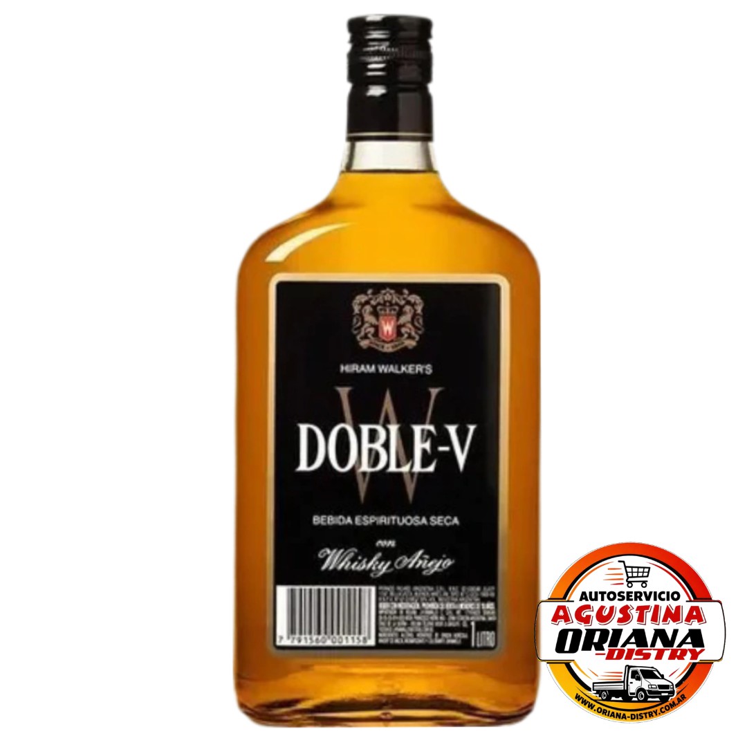 WHISKY DOBLE-V 1LT.