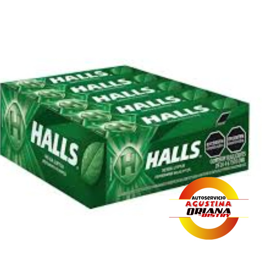 PASTILLAS HALLS MENTA LYPTUS X 12UN