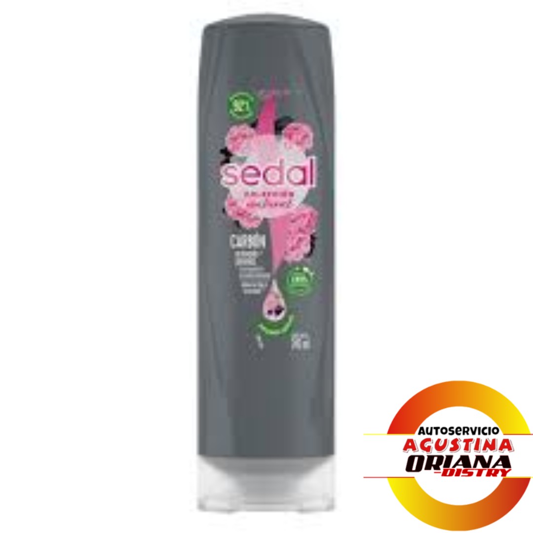 ACONDICIONADOR 340ML SEDAL CARBÒN ACTIVADO