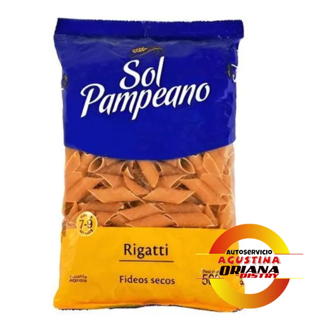 FIDEO SOL PAMPEANO 500G RIGATTI
