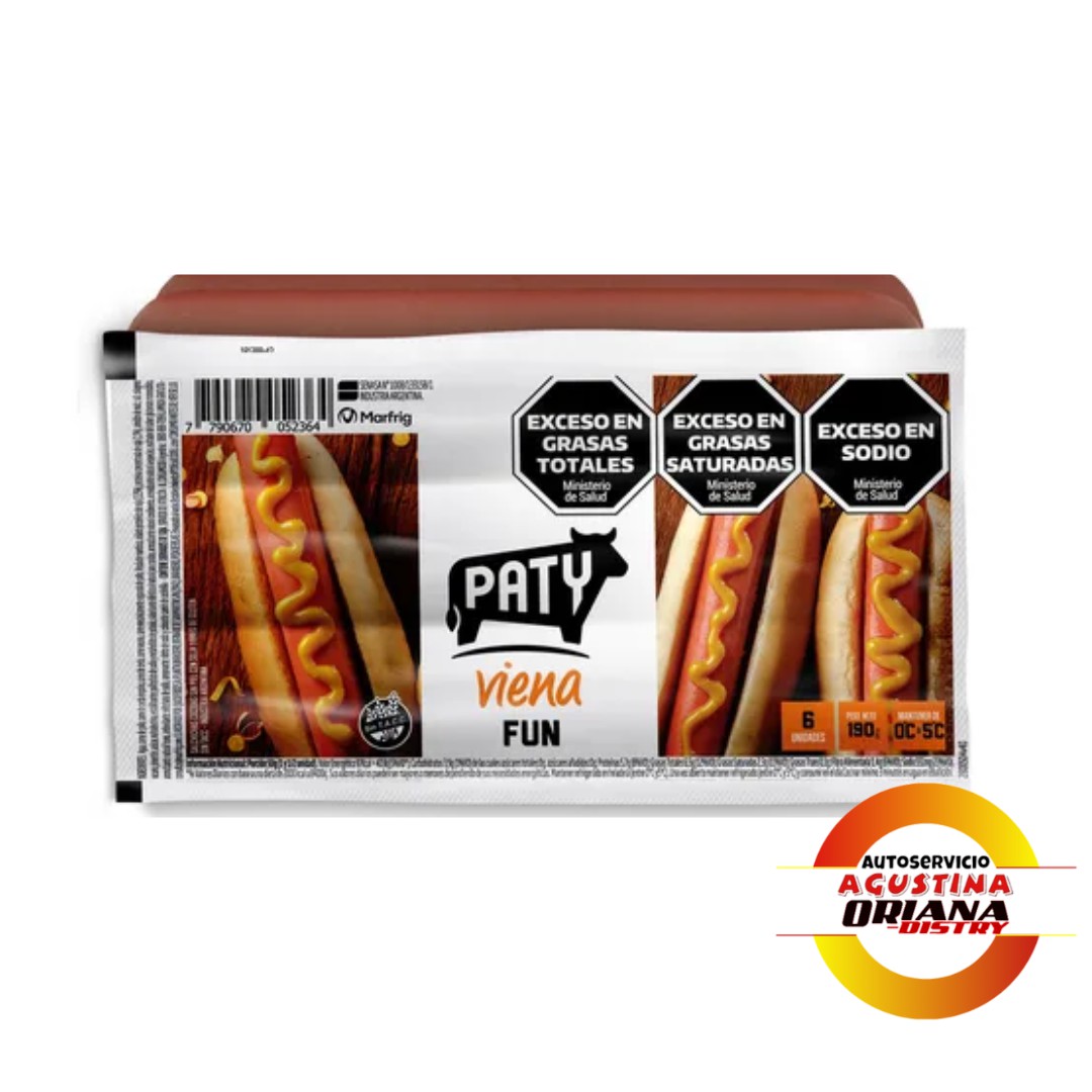 SALCHICHA X6 VIENA FUN PATY