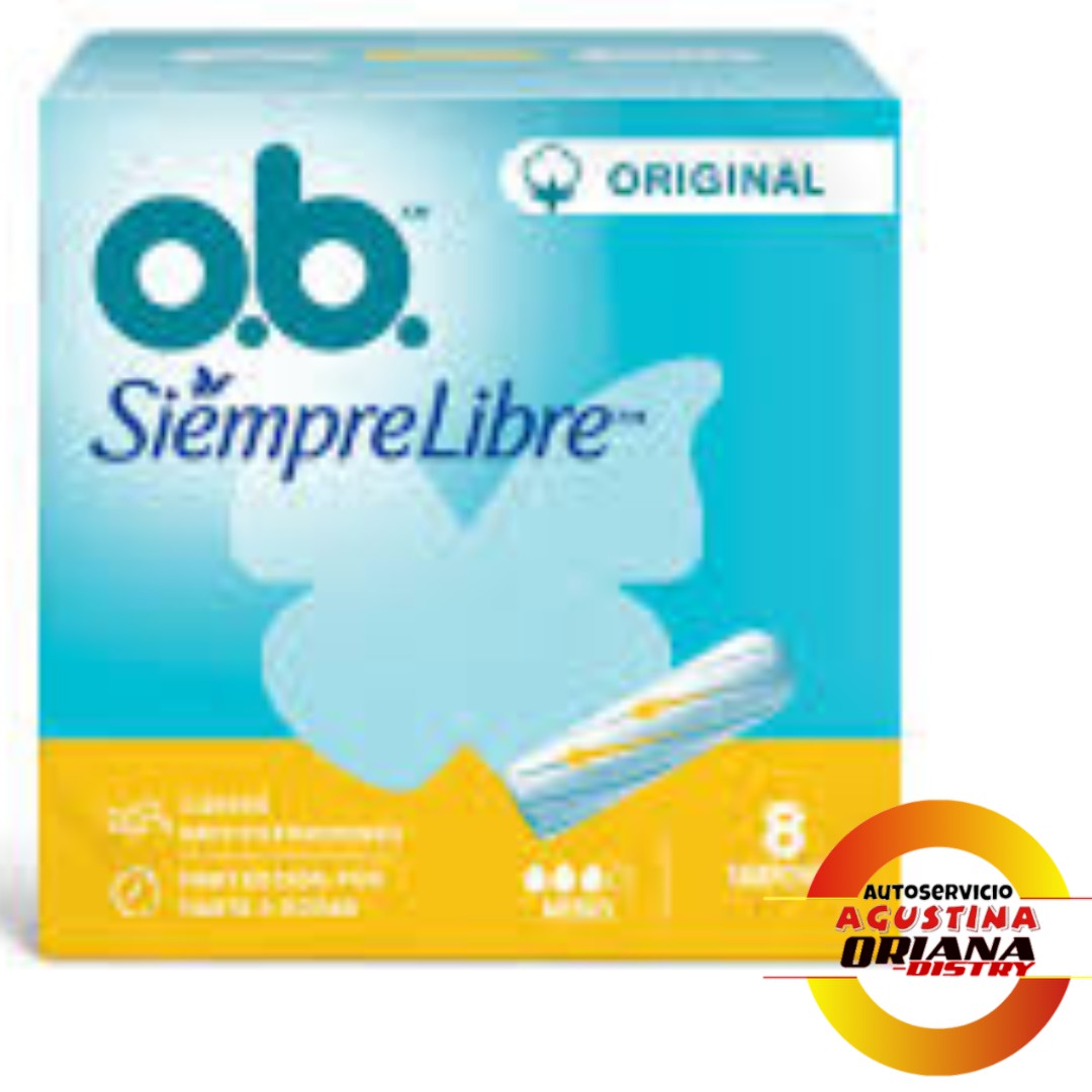 TAMPONES O.B. - MEDIO X 8 UNI
