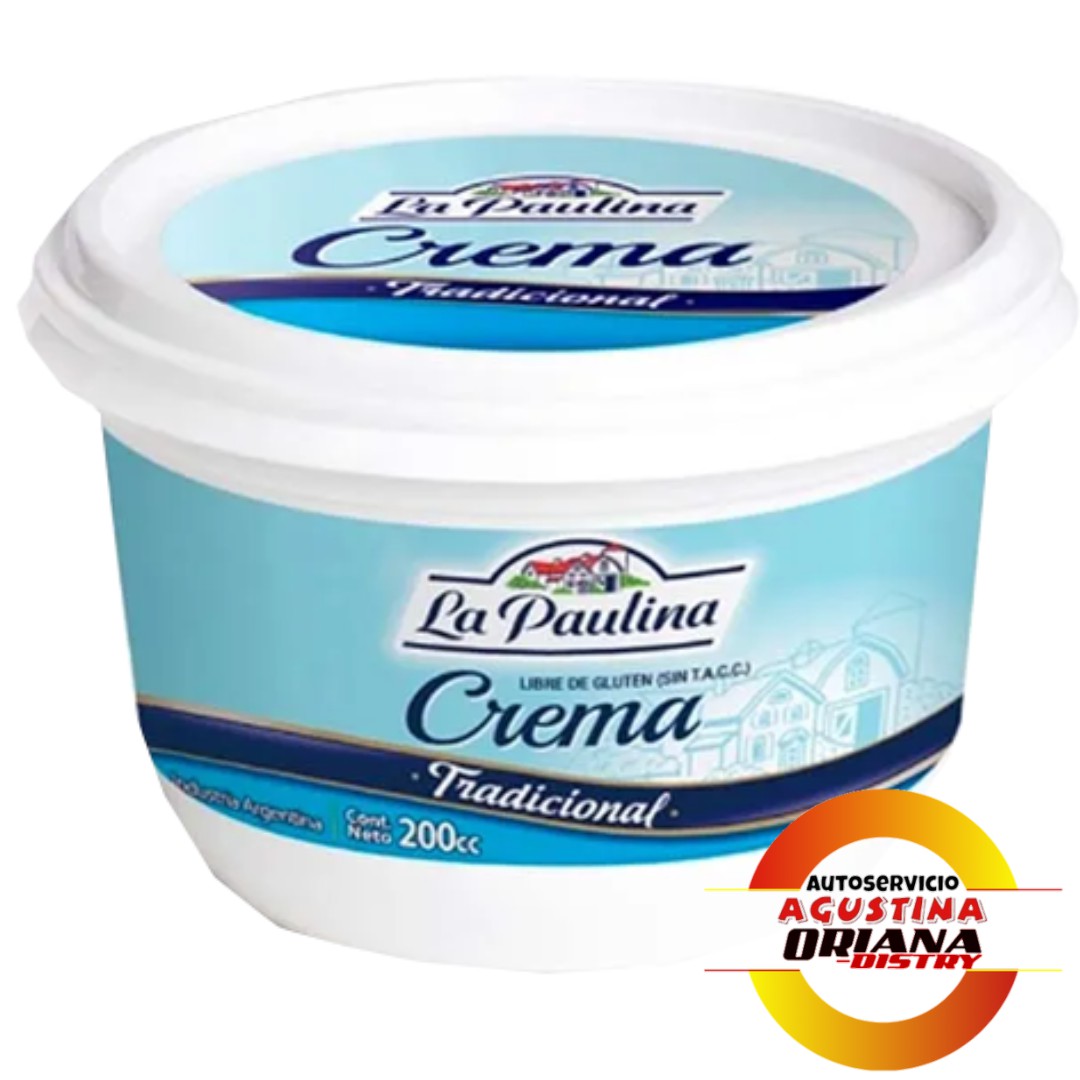 CREMA DE LECHE 200CC LA PAULINA BATIR