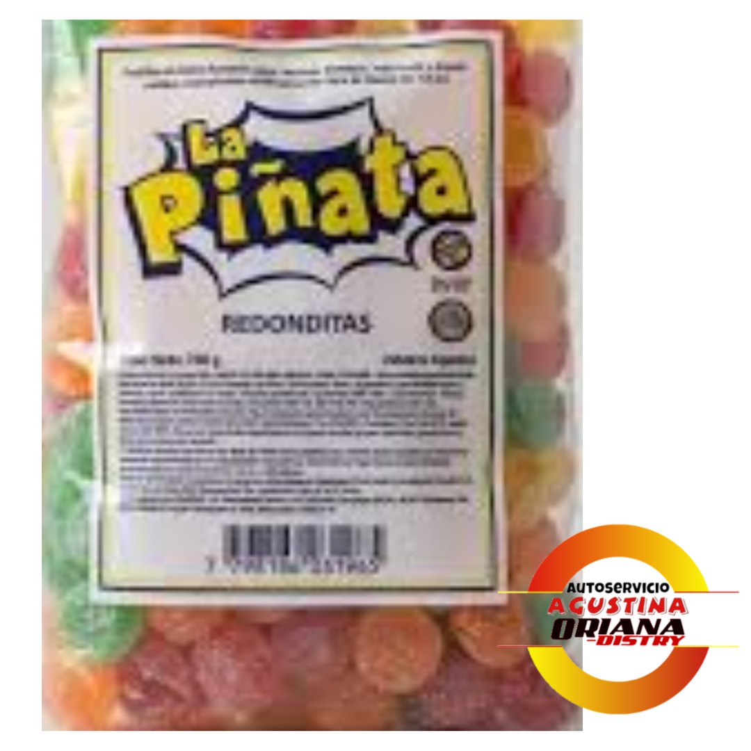 GOMITAS LA PIÑATA 700G FRUTALES