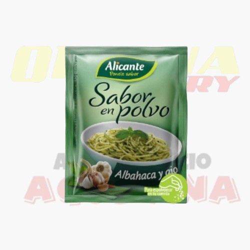 SABOR EN POLVO ALICANTE 90G-ALBAHACA Y AJO