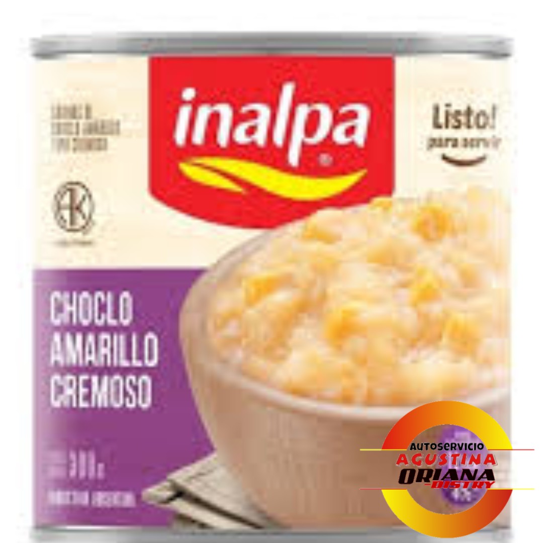 CHOCLO BLANCO CREMOSO X 300G INALPA